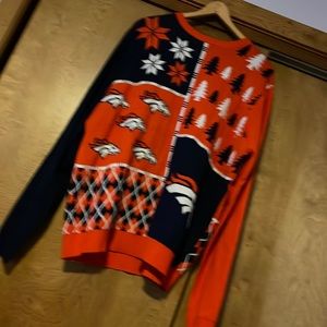 NFL Denver Broncos ugly sweater